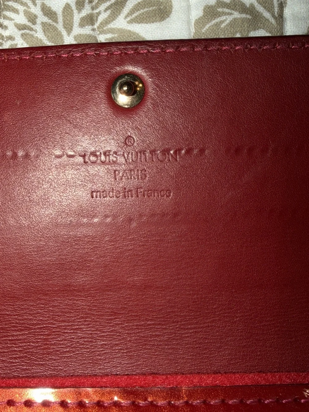 Louis Vuitton monogram vernis